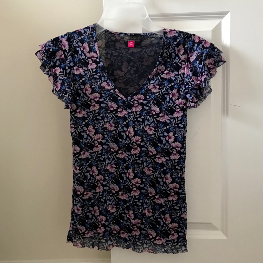 Vince Camuto Floral Top, XXS